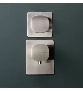    Ritmonio Taormina Bateria wannowo-prysznicowa termostatyczna podtynkowa brushed PR35HC201IX