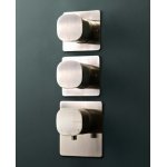    Ritmonio Taormina Bateria wannowo-prysznicowa termostatyczna podtynkowa brushed PR35HE201IX