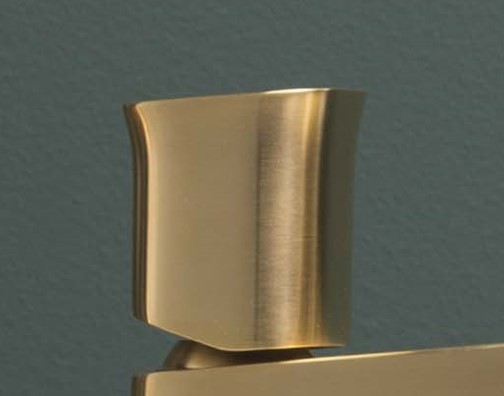 Ritmonio Taormina Uchwyt do baterii bez dźwigni brushed gold PR35MA001GOX