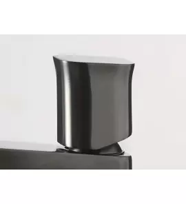    Ritmonio Taormina Uchwyt do baterii bez dźwigni brushed black chrome PR35MA001BLX