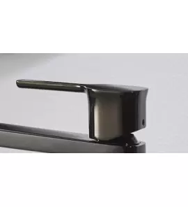    Ritmonio Taormina Uchwyt do baterii z dźwignią czarny chrom PR35MA101CRB