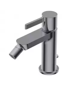 Ritmonio Tie Bateria bidetowa jednootworowa z korkiem automatycznym chrom PR34BA101CRL