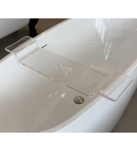   Galatea Design Relax Półka gięta na wannę przeźroczysta 75 cm GD750GX W MAGAZYNIE!!