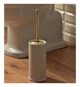 Sbordoni Classica Szczotka do WC wolnostojąca 40 cm Natural Brass CL110ON