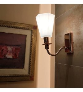   Sbordoni Diamante Lampa łazienkowa ścienna brąz DN030BR