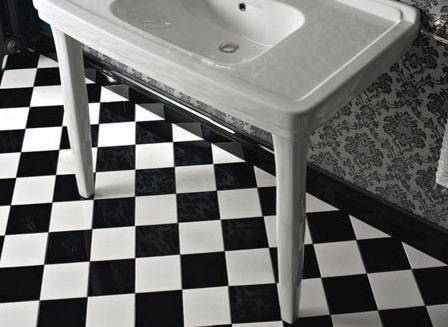 Sbordoni Neoclassica Nogi ceramiczne do umywalki 75 cm biały G571
