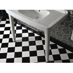 Sbordoni Neoclassica Nogi ceramiczne do umywalki 75 cm biały G571