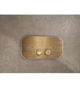 Sbordoni Przycisk spłukujący brąz polerowany SB071BR