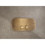 Sbordoni Przycisk spłukujący brąz polerowany SB071BR