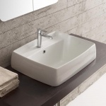 Scarabeo Arco Umywalka 80x46,5 biały 1002