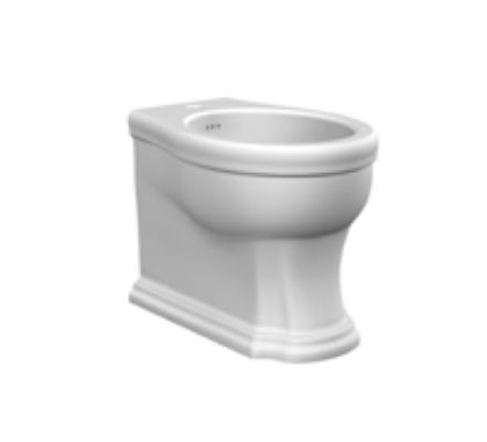 Scarabeo Castellana Bidet 54x39 biały 5307