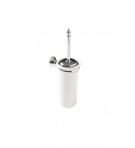 Scarabeo Castellana Szczotka toaletowa ścienna Chrom/Biały 5328