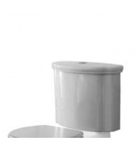 Scarabeo Castellana Zbiornik do WC do kompaktu 19x46 cm Biały 5309