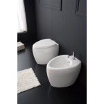 Scarabeo Moai Bidet 55x41 biały 8607