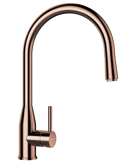Schock KAVUS Bateria kuchenna wyciągana 360° copper 559120COP