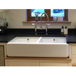 Shaws Double Bowl 1000 Zlew dwukomorowy 99,5x46,5 biały SCLD101WH