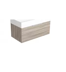  Simas Agile Szafka wisząca z drzwiami do umywalki AG91 z uchwytem chrom 90x45,5x40 cm roccia AGM91