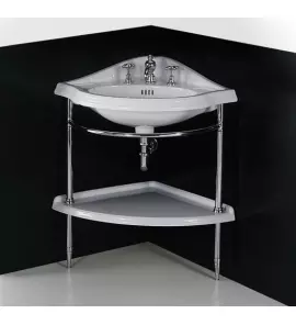 Simas Arcade Umywalka Ścienna/Meblowa Narożna 57,5x57,5cm AR884/AR 884