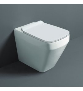 Simas BadenBaden WC Miska stojąca bez deski 56x36x42 cm biały BB01