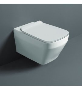 Simas BadenBaden Miska WC wisząca biały BB18