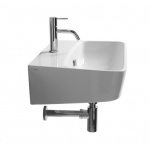 Simas Degradè Umywalka 58x39 biały DE14/DE 14