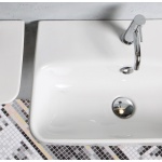 Simas Degradè Umywalka 58x39 biały DE14/DE 14