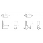 Simas Evolution Miska 50,5x37 biały EVO07