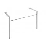 Simas Frozen Stojak pod umywalkę FZ12 z wieszakiem na ręcznik 100x49,5x74,5 cm chrom FZCG1+FZAS12