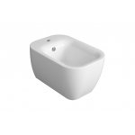 Simas Henges Bidet wiszący jednootworowy 55x38x29 cm biały HE19