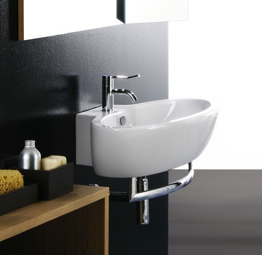 Simas LFT Spazio Umywalka Ścienna/Stawiana na blat 73x45,5cm LFT34/LFT 34
