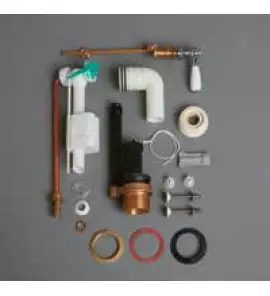 Simas Mechanizm spłukujący do zbiornika WC chrom D24