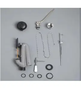 Simas Mechanizm spłukujący do zbiornika WC chrom R02/R 02