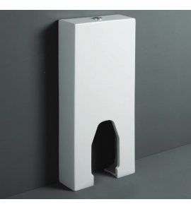 Simas Vignoni Spłuczka typu monoblok z przyciskiem do WC 42x13,5x100,5 cm biały CT09/D20