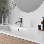 STEINBERG SERIA 100 Bateria umywalkowa z automatycznym korkiem Chrom 100.1000 / 1001000