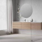 STEINBERG SERIA 100 Bateria umywalkowa z automatycznym korkiem Chrom 100.1000 / 1001000