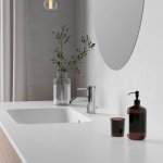 STEINBERG SERIA 100 Bateria umywalkowa z automatycznym korkiem Chrom 100.1000 / 1001000