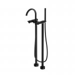 STEINBERG SERIA 100 Bateria wannowa wolnostojąca Czarny 100.1162.S / 1001162S