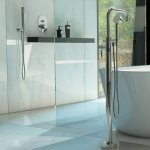 STEINBERG SERIA 100 Bateria wannowa wolnostojąca Chrom 100.1166 / 1001166