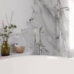 STEINBERG SERIA 100 Bateria wannowa wolnostojąca Chrom 100.1166 / 1001166