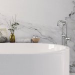 STEINBERG SERIA 100 Bateria wannowa wolnostojąca Chrom 100.1166 / 1001166