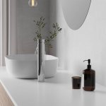 STEINBERG SERIA 100 Bateria umywalkowa jednouchwytowa bez korka Chrom 100.1700 / 1001700