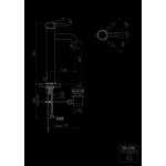 STEINBERG SERIA 100 Bateria umywalkowa jednouchwytowa z korkiem Chrom 100.1705 / 1001705