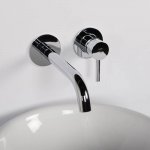 STEINBERG SERIA 100 Bateria umywalkowa jednouchwytowa podtynkowa Chrom 100.1801 / 1001801