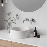 STEINBERG SERIA 100 Bateria umywalkowa jednouchwytowa podtynkowa element zewnętrzny Chrom 100.1804.3 / 10018043