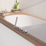 STEINBERG SERIA 100 Bateria wannowa 4-otworowa Chrom 100.2480 / 1002480