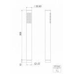 STEINBERG SERIA 100 Słuchawka prysznicowa Chrom 099.9665 / 0999665