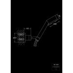 STEINBERG SERIA 100 Zestaw natryskowy z uchwytem punktowym Chrom 100.1626 / 1001626