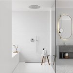 STEINBERG SERIA 100 Zestaw prysznicowy ze słuchawką i uchwytem z kolankiem Chrom 100.1670 / 1001670