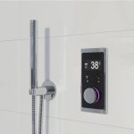 STEINBERG SERIA 100 Zestaw prysznicowy ze słuchawką i uchwytem z kolankiem Chrom 100.1670 / 1001670