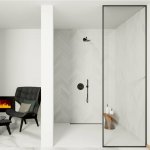 STEINBERG SERIA 100 Zestaw prysznicowy ze słuchawką i uchwytem z kolankiem Czarny mat 100.1670.S / 1001670S